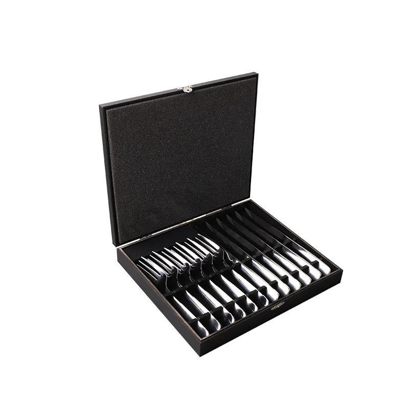 12 pieces gift box flatware set Cutlery Jieyang manufacturer Mirror Polish 18/0 Stainless Steel