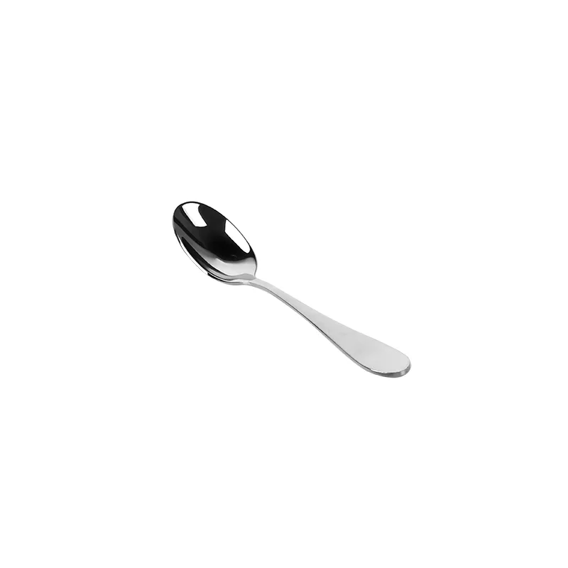 Jieyang Factory 18/8 Mirror Finished Round Handle Tea Spoon Europe
