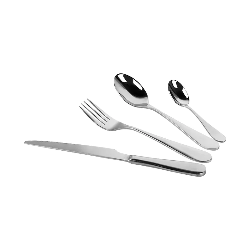 Elegant 18/10 16pcs Cutlery Set with Mirror Polish in Promotion North America