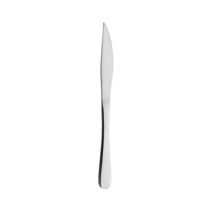 Factory Direct Sales Steak Knife with Wholesale Price Mirror Polish 13/0 Stainless Steel