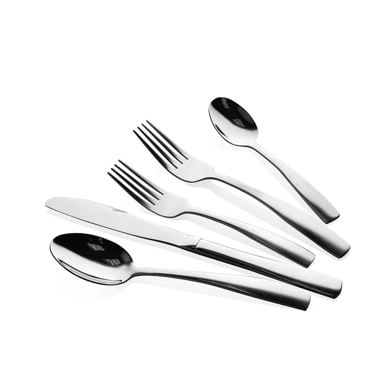 Jieyang Cutlery Factory 410ss Mirror Polish 20 Pieces Flatware Set For USA Market Asia