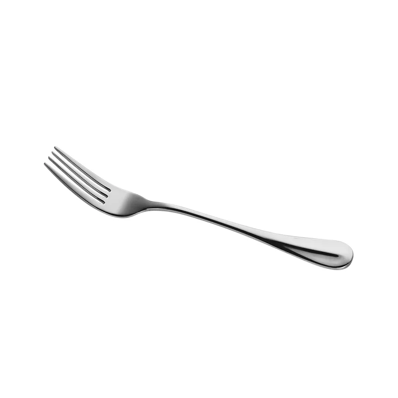Stainless Steel Dinner Fork, Classic Solid Handle Table Fork for Home Restaurant Western Food